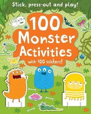 100 Monster Activities  Stick PressOut and Play