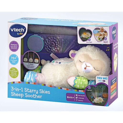 3in1 Starry Skies Sheep Soother Squidlydids For Kids