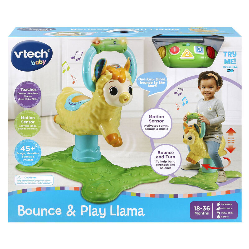 Bounce and Play Llama Toy