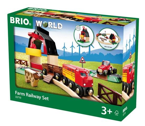 Brio  Farm Railway Set