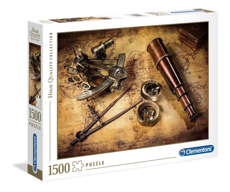 Clementoni jigsaw puzzle Course to the Treasure 1500 pieces