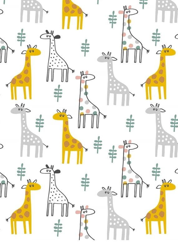 Georgie Giraffe Muslin Wrap