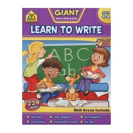 Giant Work Book Learn To Write