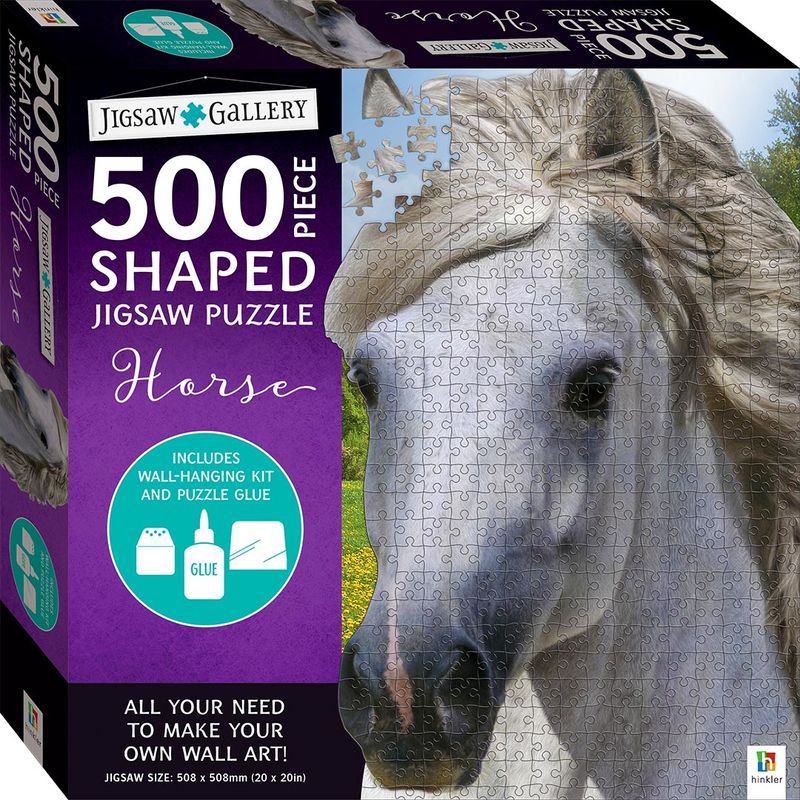 Jigsaw Gallery 500piece Shaped Jigsaw Horse