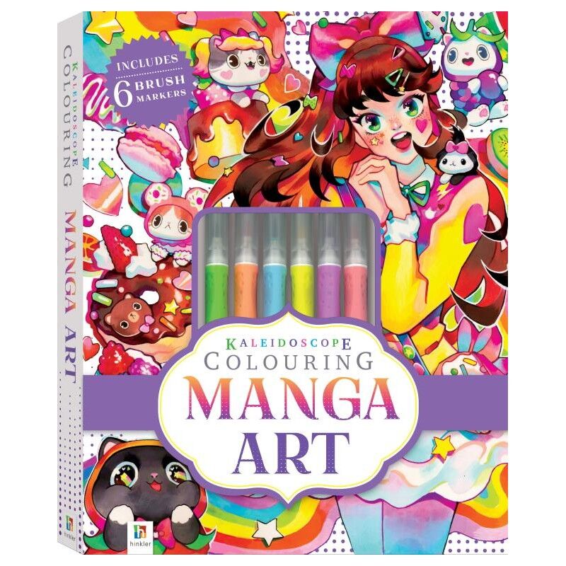 Kaleidoscope Colouring Kit Manga