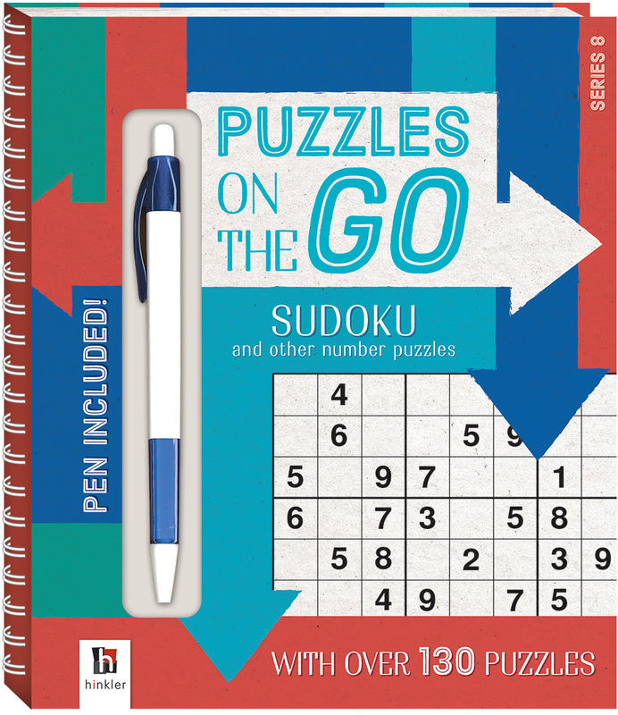 Puzzles on the Go Sudoku and Other Number Puzzles Series 8