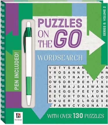 Puzzles on the Go Wordsearch Series 8 Volume 2