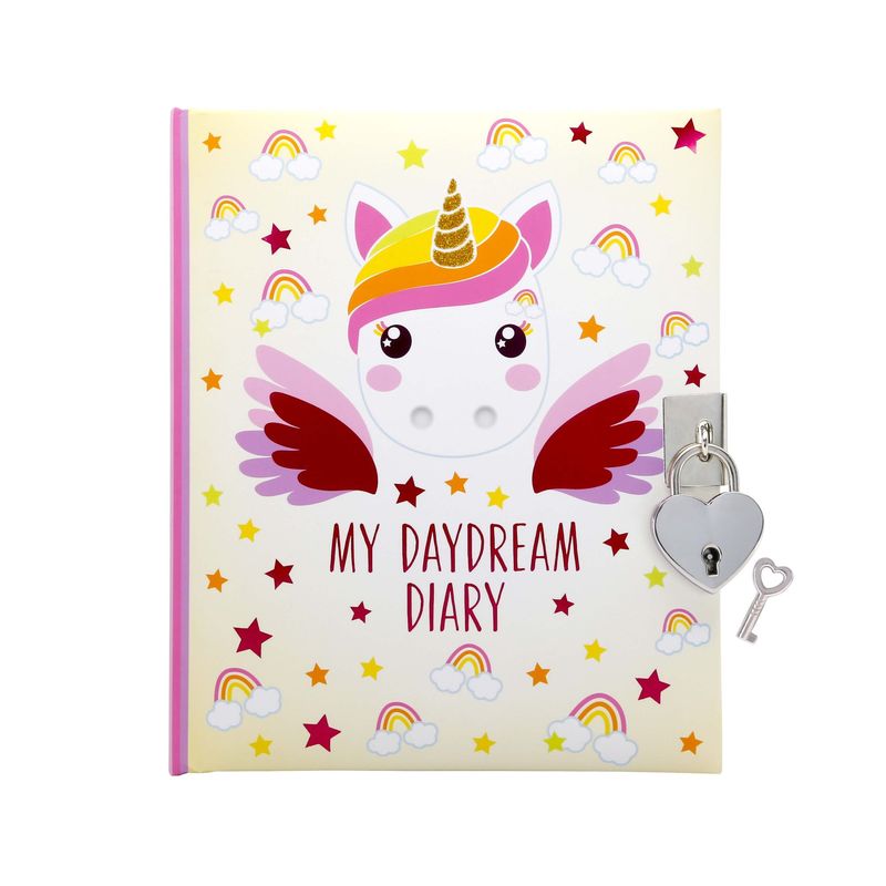 CC LockUp Diary Rainbow Squidlydids For Kids