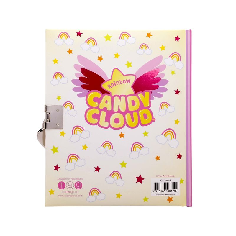 CC LockUp Diary Rainbow Squidlydids For Kids