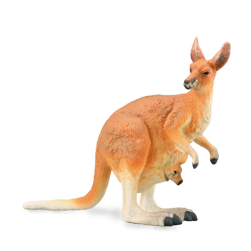 Red Kangaroo Female With Joey L CO88921