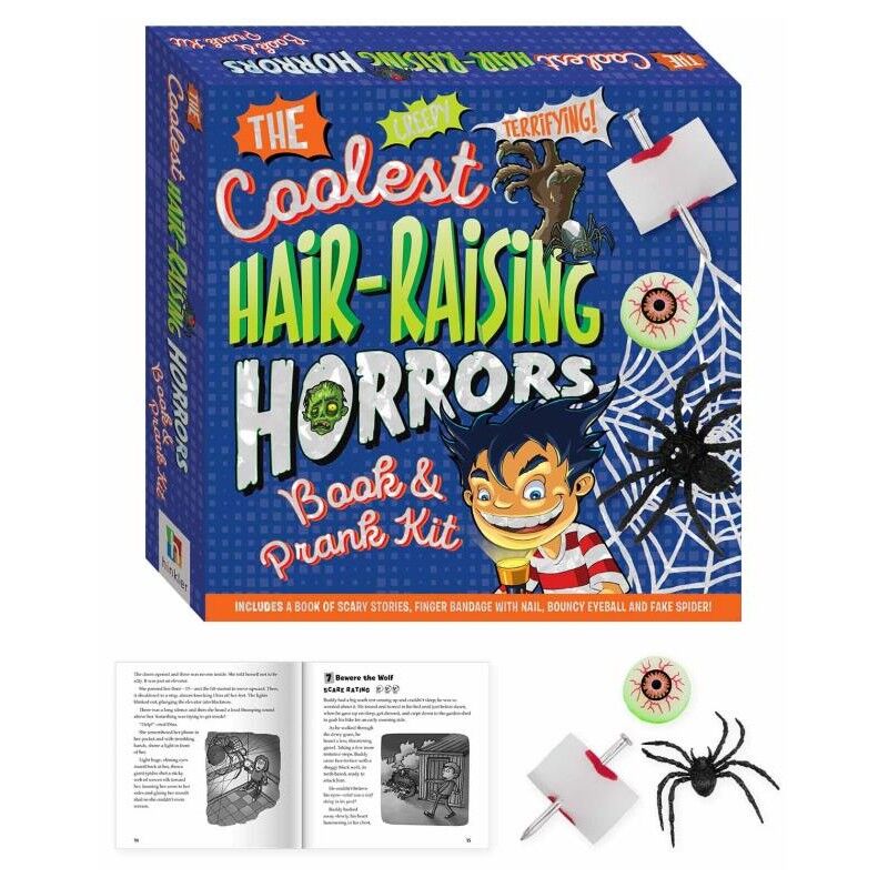 The Coolest HairRaising Horrors Book and Prank Kit