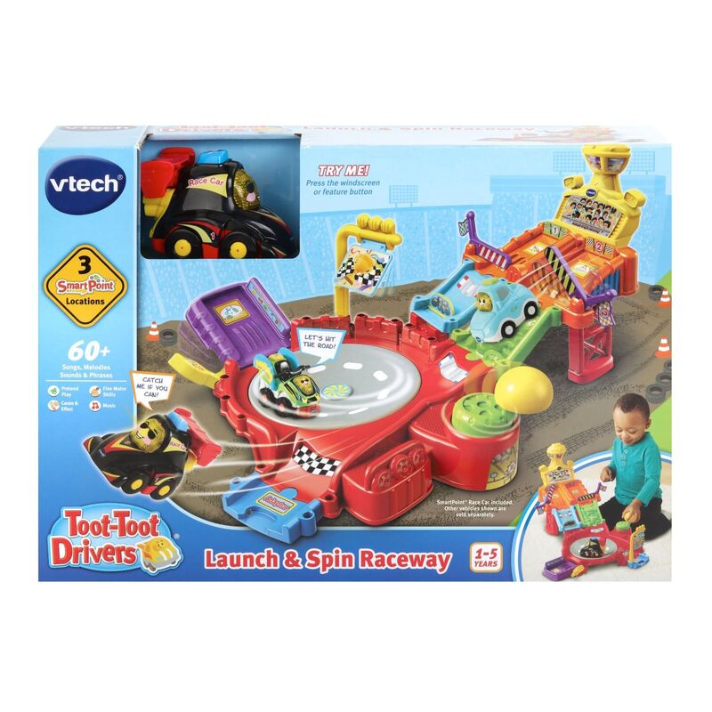 Toot Toot Drivers Launch and Spin Raceway