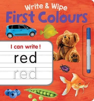 Write and Wipe First Colours Plus Pen