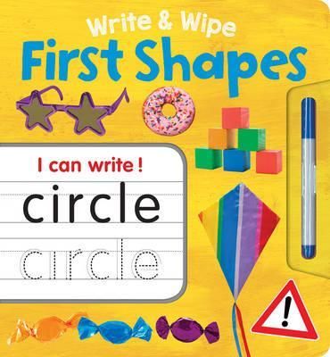Write and Wipe First Shapes Plus Pen