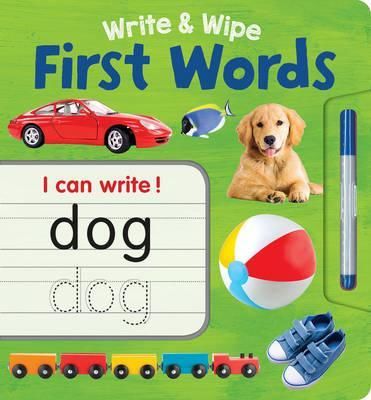 Write and Wipe First Words Plus Pen