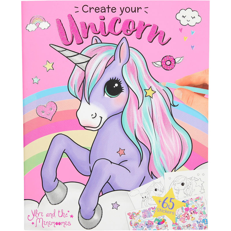 Ylvi and the Minimoomis Create Your Unicorn ColouringActivity Book