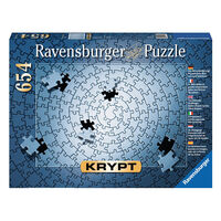 Ravensburger - KRYPT Silver Spiral Puzzle 654 pieces