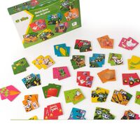 54pc John Deere Kids Match Game ChildrenFamily Interactive Memory Card Game 
