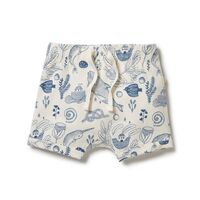 7 Seas Organic Tie Front Short