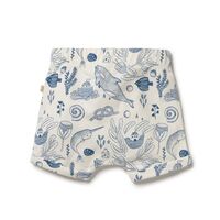 7 Seas Organic Tie Front Short