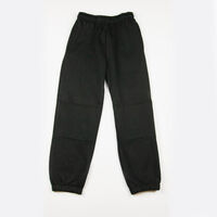 889 Fleecy T/Pants Double Knee - Black