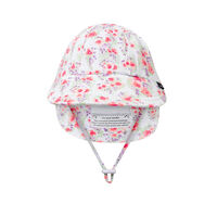 BH Grace Floral Legionnaire Hat with Chin Strap UPF50+