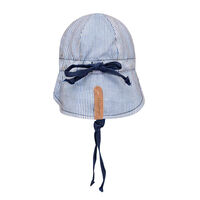 BH Lounger Charlie  Indigo Baby Reversible Flap Sun Hat