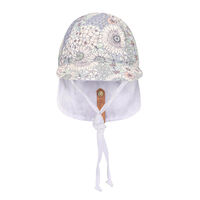 BH Lounger Prairie  Blanc Baby Reversible Flap Sun Hat