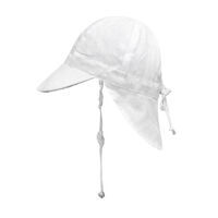 BH Lounger Prairie  Blanc Baby Reversible Flap Sun Hat