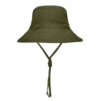 BH Mallee  Olive Kids Reversible Sun Hat