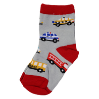 Cars and Dinosaur Socks 3pk Assorted