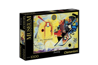 Clementoni Yellow, Red, Blue Kandinsky Museum Collection 1000 Piece