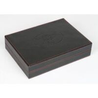 Dal Rossi Black Backgammon 9 PU Leather