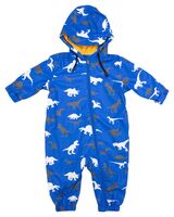 Dino Colour Changing Rain Suit  Victoria Blue