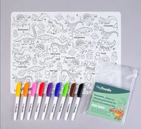 HEY DOODLE REUSABLE COLOUR IN SILICONE PLACEMAT