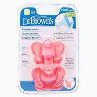 Dr Brown' s Soft Silicone Pacifier -Pink