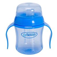 Dr Brown's 170ml Soft Spout Training Cup - Blue