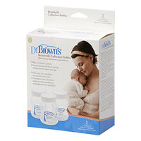 Dr Brown's Breastmilk Collection Bottles 3pk