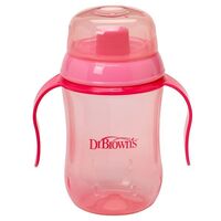 Dr Brown's Hard-Spout Cup - Pink