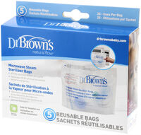 Dr Brown's Microwave Steam Sterilizer Bags 5pkt