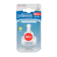 Dr Brownand39s Teats 2Pk  Narrow