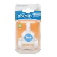 Dr Brownand39s Teats 2Pk  Wide