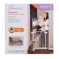 F106W CHELSEA AUTOCLOSE SECURITY GATE WHITE