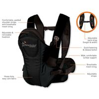F296 Manhattan Carrier  Black