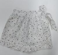 KIDSSS06 Linen Frill Skort Gold Flower 