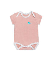 LTD ECOVERO Short Sleeve Bodysuit  Rose