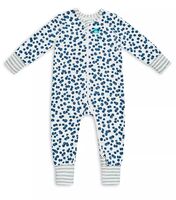 LTD L/S Footless Romper Blue Berry 