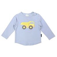 Long Sleeved Top with Truck Applique