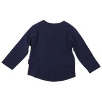 Long Sleeved Top with Truck Applique