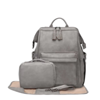 Mia Vegan Leather Nappy Bag Backpack